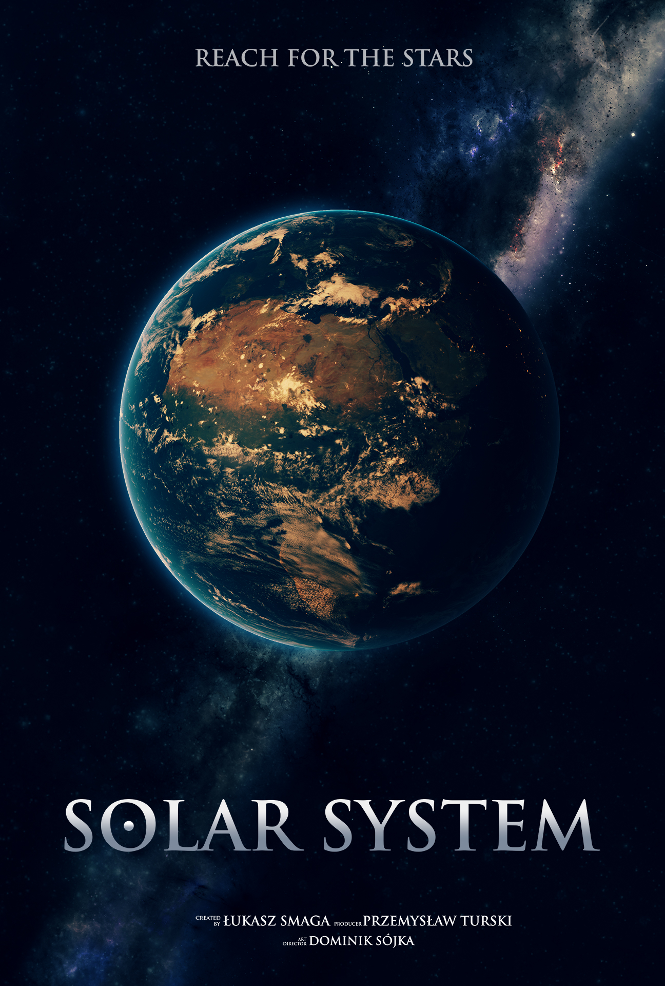 Solar System - poster - Split Light Studio
