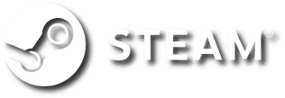 Steam Logo White
